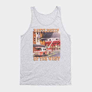 PFD Battleship Of The West T-Shirt Tank Top